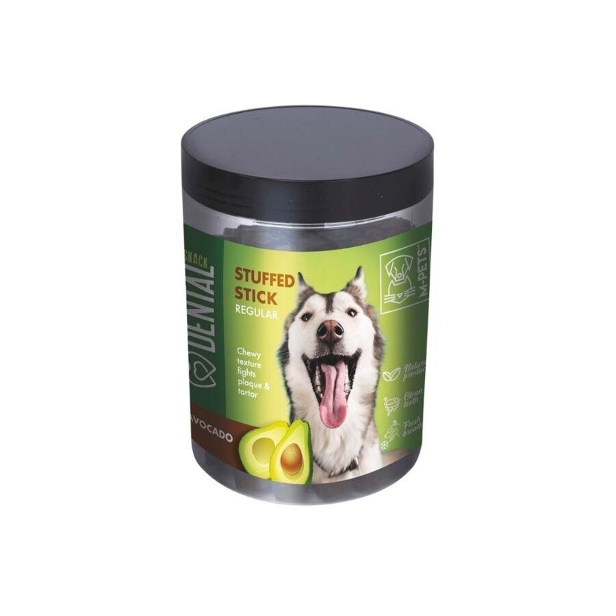 M-pets Stuffed Stick Avokado Özlü Diş Sağlığı Destekleyici Orta Ve Büyük Irklar İçin Köpek Ödülü 400 GR | SRC: Barcode: 6953182736158